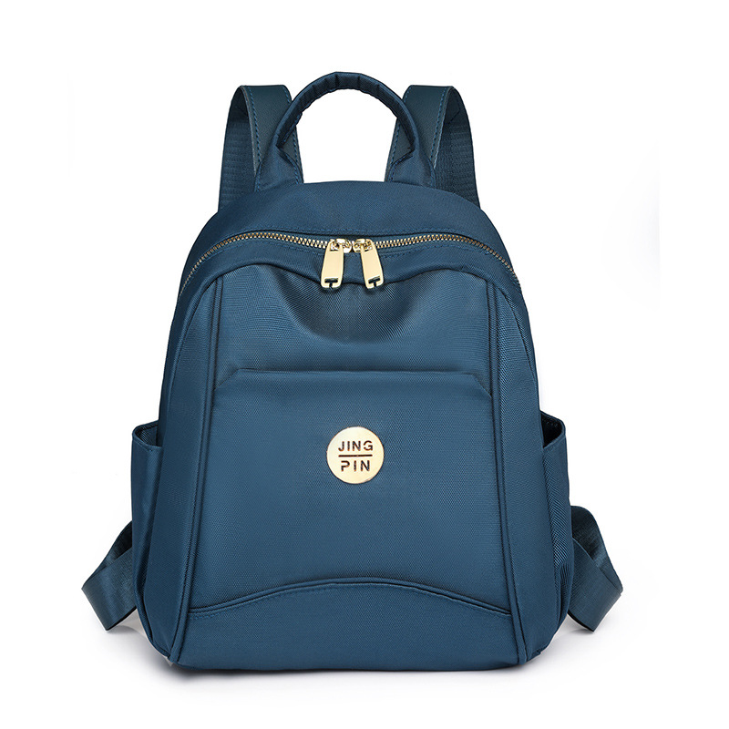 2024 verano nueva mochila de nailon para mujer simple y versátil mochila de viaje ligera al aire libre mochila escolar para estudiantes