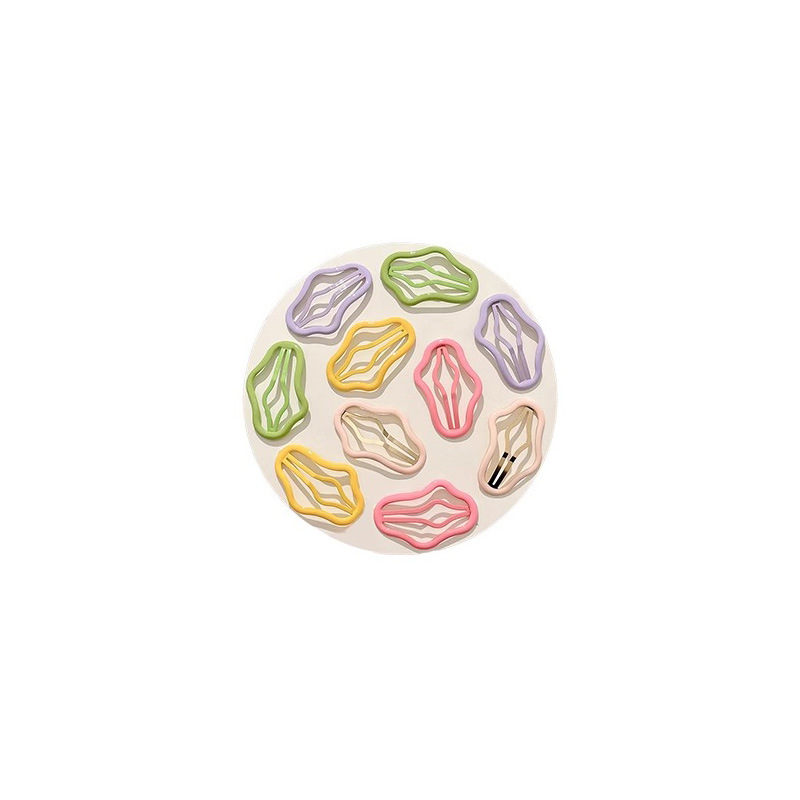 Dopamina para niños nubes rotas clip de cabello mujer cabeza de la parte posterior clip lateral clip de cabello de niña pequeña clip de cabello