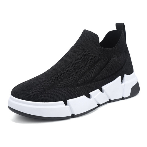 Foreign trade wholesale spring new men's shoes mesh breathable lightweight men's sports shoes slip-on slip-on shoes