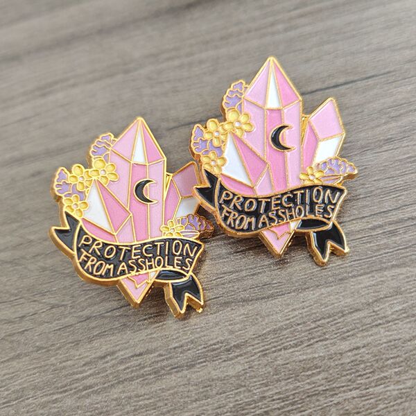 fashionable fuchsia amulet