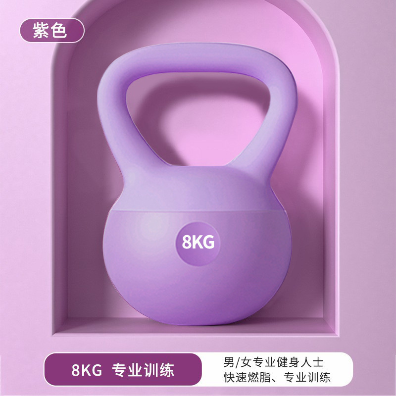 女性用ソフトケトルベル、ダンベル、スクワット筋力トレーニング、ヒップアップツール、男性用スポーツフィットネス器具、ソフトボトムケトルベル|undefined