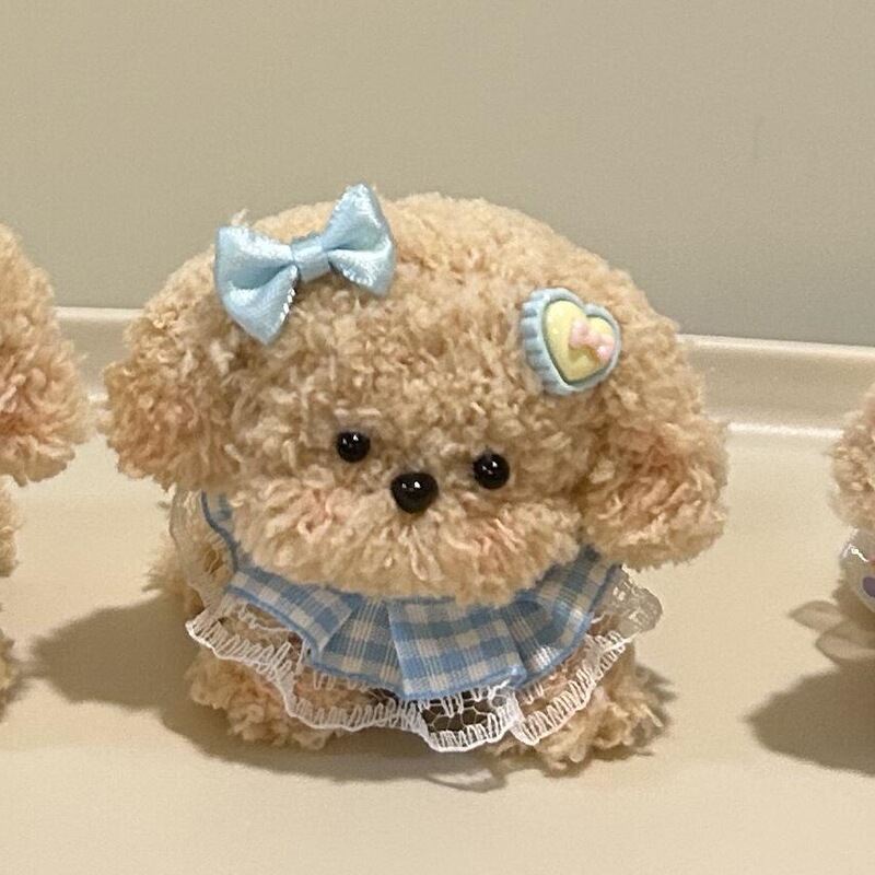 ツイスト子犬完成品かわいい子犬人形手作り子犬振り子プレゼントDIYぬいぐるみ犬プレゼント|undefined
