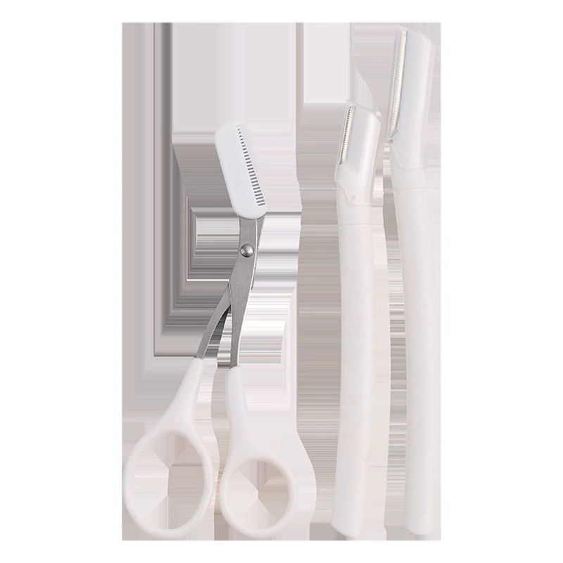 Оптовая Продажа с фабрики 3 украшения нож для бровей костюм новичка безопасность макро брови бритвенный Нож Бритва инструмент