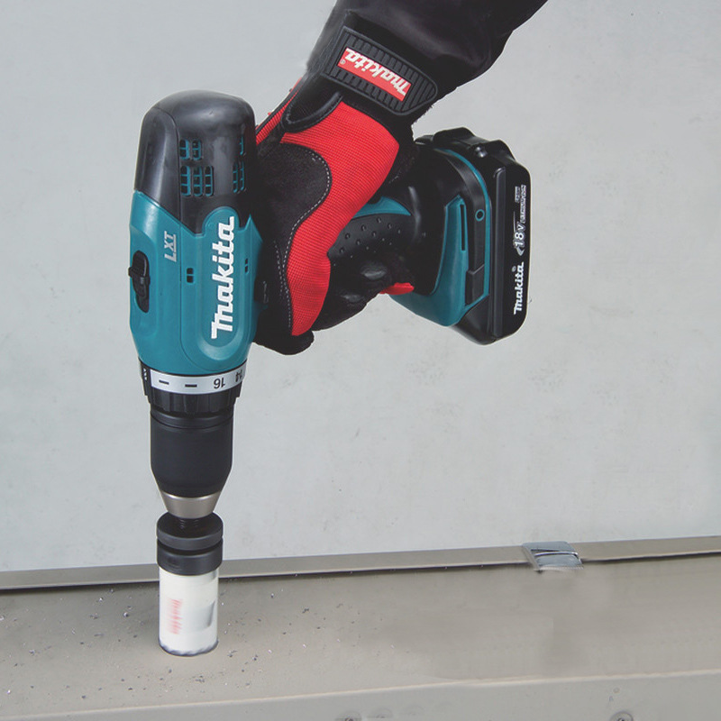 18V litio recargable destornillador de perforación de mano DDF453 destornillador eléctrico herramienta eléctrica DD