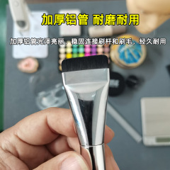 韓國出口訂單唯可魅平頭粉底刷面膜刷超薄一字無暇裸肌遮瑕刷