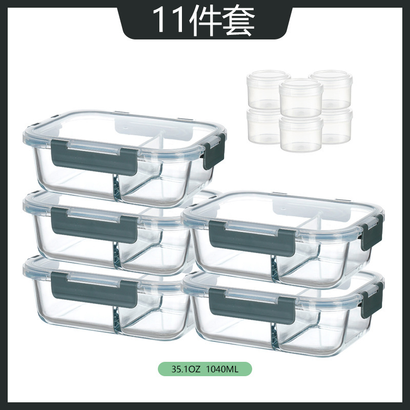 Juego de cinco piezas gris