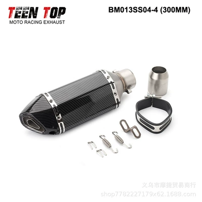 Exhaust manifold, Scorpion Small Hexagonal Exhaust Pipe - 04-small-hexagonal-car-pattern-short-style-300mm