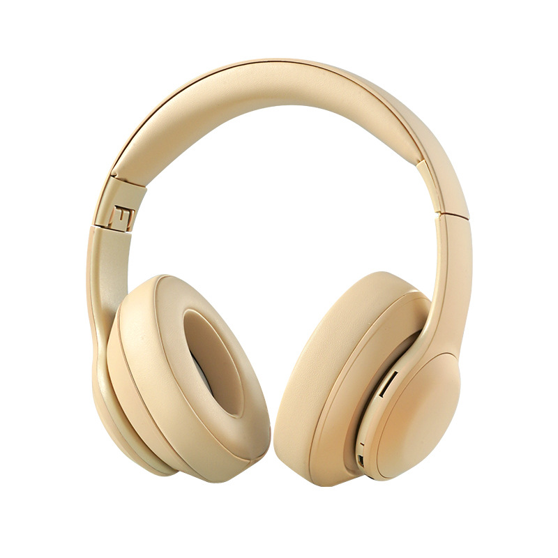 Casque audio sans fil supra-auriculaire – Léger, Bluetooth 5.0, radio FM, 20 h d'autonomie, design pliable (kaki/vert/bleu/rouge)_voghion.com
