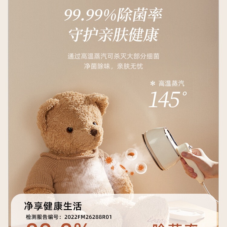 小熊手持熨烫机家用小型挂烫机蒸汽便携式电熨斗熨烫衣服2025新款|undefined
