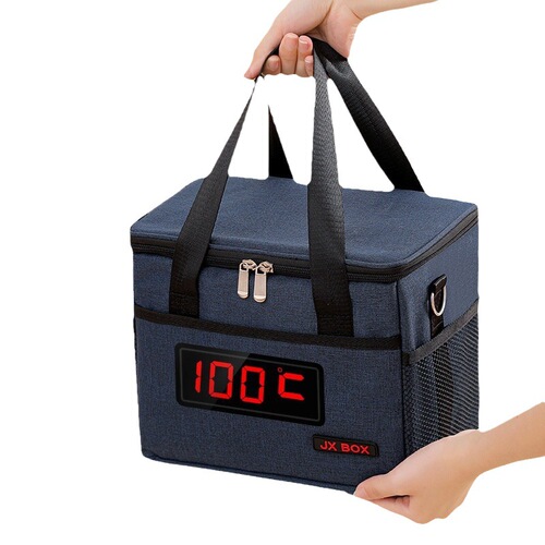 Takeout insulated lunch box with thick aluminum foil, food preservation bag, outdoor picnic ice bag, large size