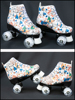 Children's flashing roller skates suitable for men and women for adults on four wheels for street skating