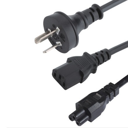 国标三芯品字尾 电脑连接线  国标电源线