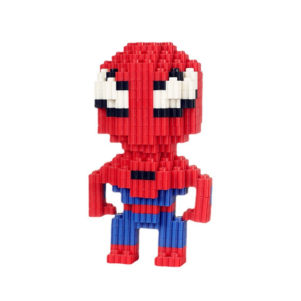 Constructor, cartoon toy, small particles
