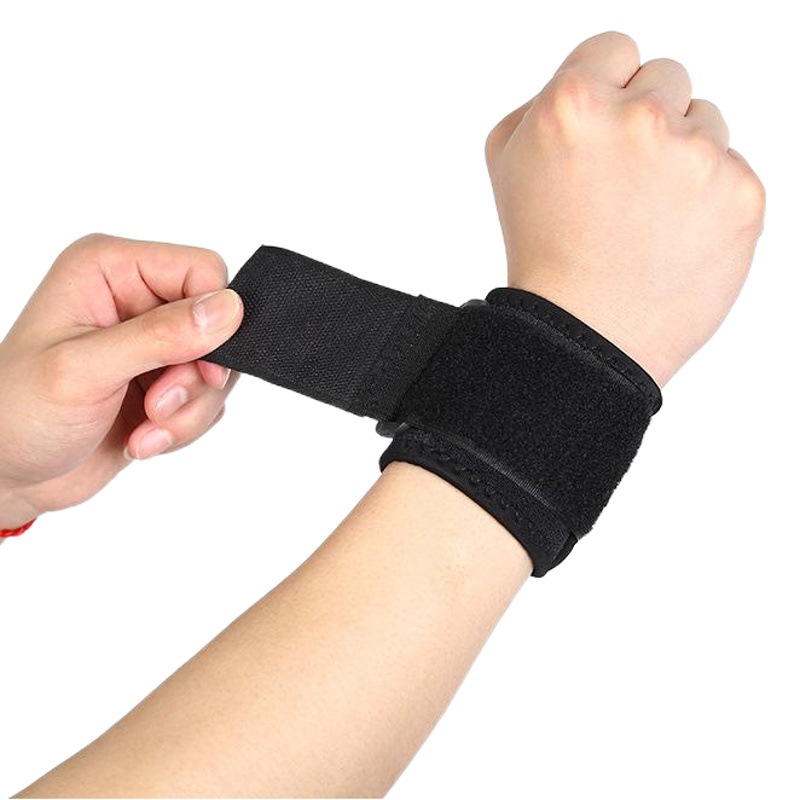 Pulsera de compresión ajustable hombres y mujeres anti-Esguince protección de la muñeca levantamiento de pesas baloncesto bádminton fitness bobinado pulsera