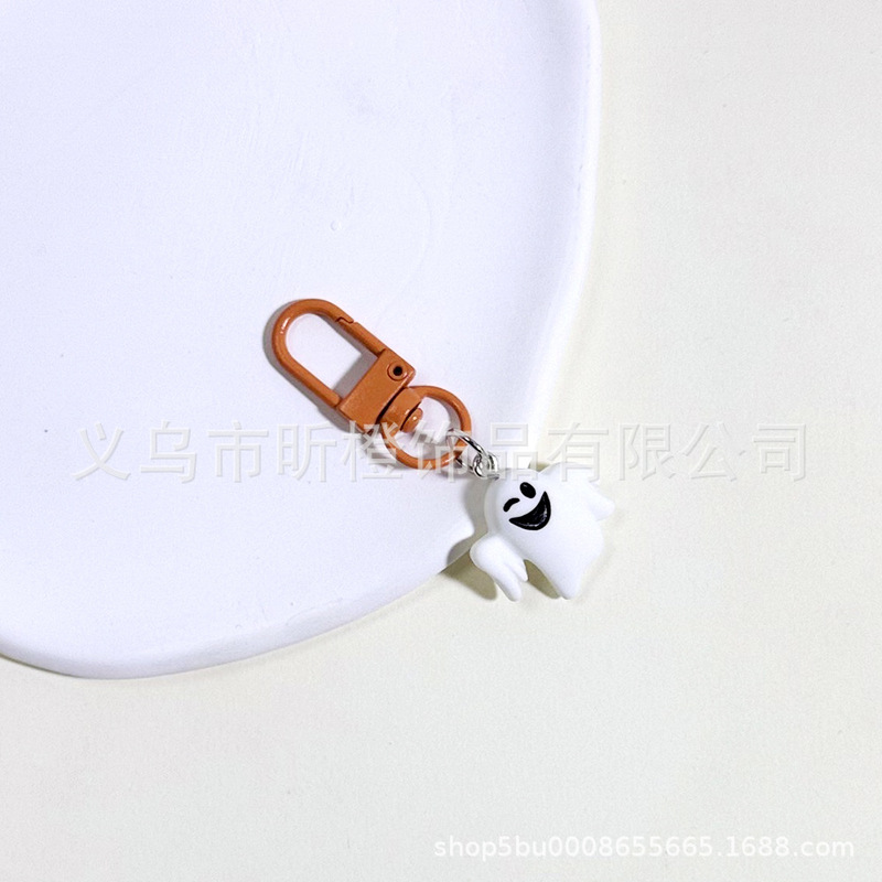 かわいい漫画シミュレーションハロウィンカボチャペンダントキーホルダーキーチェーンスクールバッグアクセサリーアクセサリーペンダントギフト|undefined