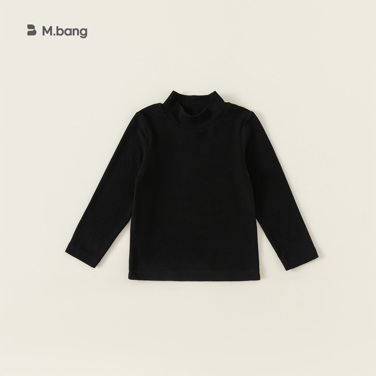 Camiseta interior para niños Youbao, top de cuello medio para bebé de primavera y otoño, jersey multicolor, camiseta de manga larga, ropa interior para niños.