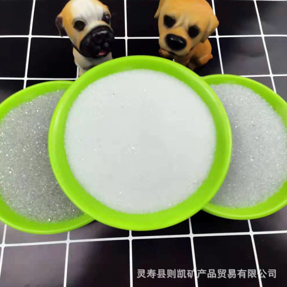 研磨填充配重玻璃珠实心透明重力毯被填充玻璃微珠道路反光玻璃珠