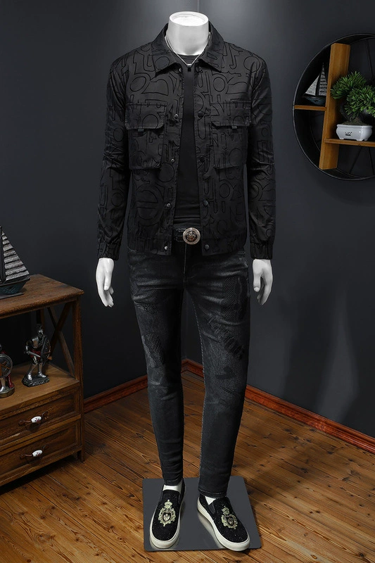 Spring jacket for leisure, fashionable suit