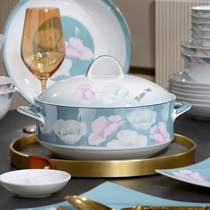 Jingdezhen керамическая посуда, набор для домашнего использования, прямые продажи фабрики, китайский стиль