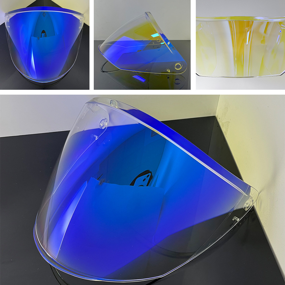 Helmet Lens Adapted to Of626, Compass Sun Protection and Uv Protection Day and Night Of626 Helmet Mirror