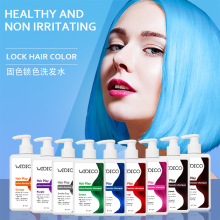 固色洗发水定制 OEM加工跨境美发用品灰色补色洗发精防止头发褪色