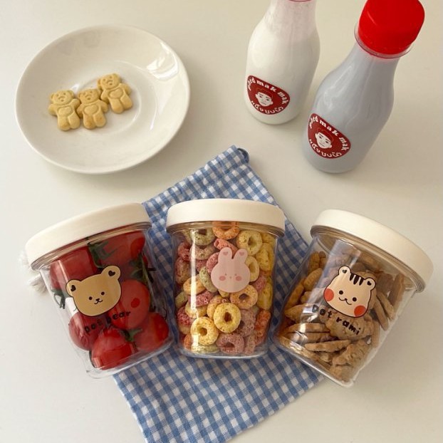 Yogurt Cup, Fruit Cup, Oatmeal, Portable Lid, Baby Food Supplement Box for Office Workers, Milk Powder, Sealed Jar with Scale