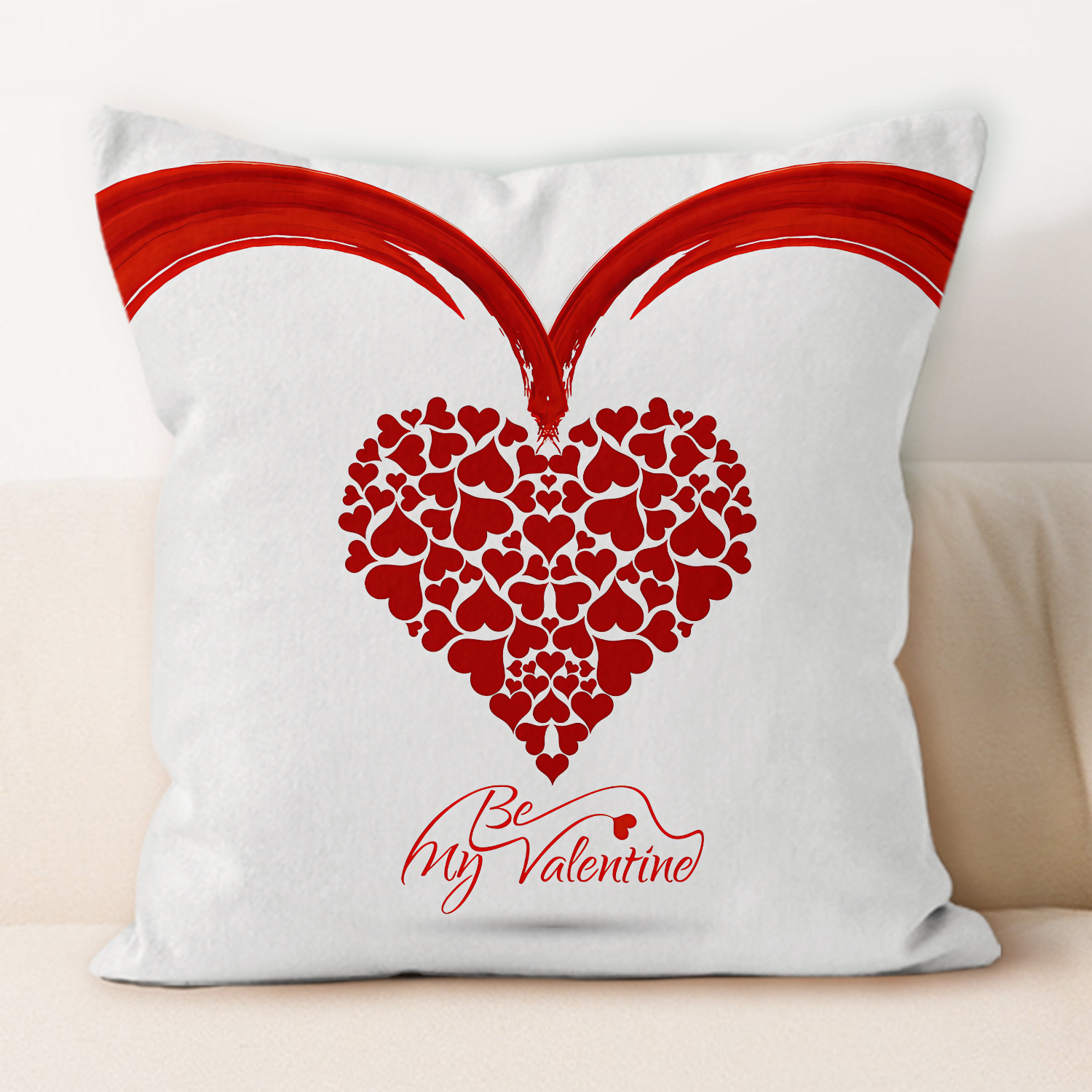 almohada de San Valentín transfronterizo simple nórdica moderna casa sala de estar sofá almohada cama almohada de oficina