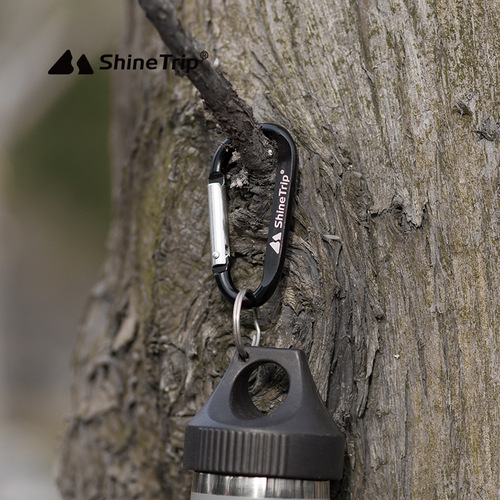 Shanqu aluminum alloy No. 7 D-type quick-hook buckle tactical outdoor equipment tool multi-functional carabiner EDC backpack buckle