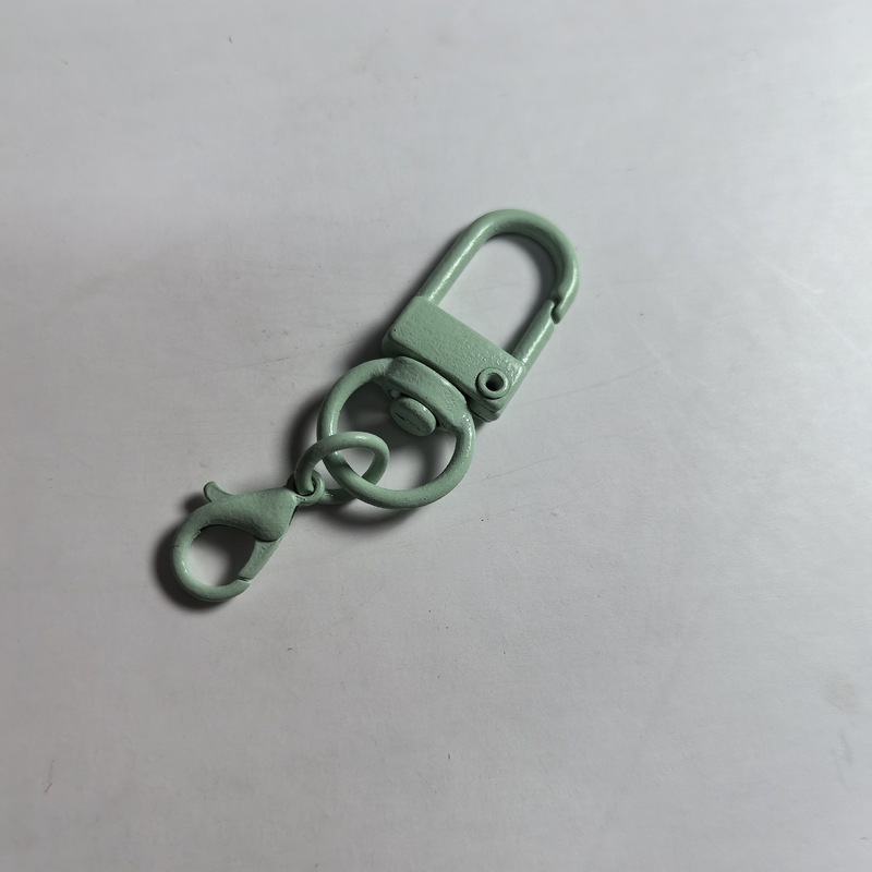 カラフルなペイント U 字型ドアバックル + ロブスタークラスプ diy 人形ぶら下げバックルバッグぶら下げチェーンバックルキーホルダージュエリーアクセサリー|undefined