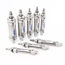 气力可型SDA20/32/40*25*50*75*100气缸不锈钢管迷你气型笔形气缸