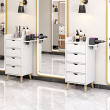 理发店柜子仪器工具台美发店剪发工具柜美容院专用小推车置物架子