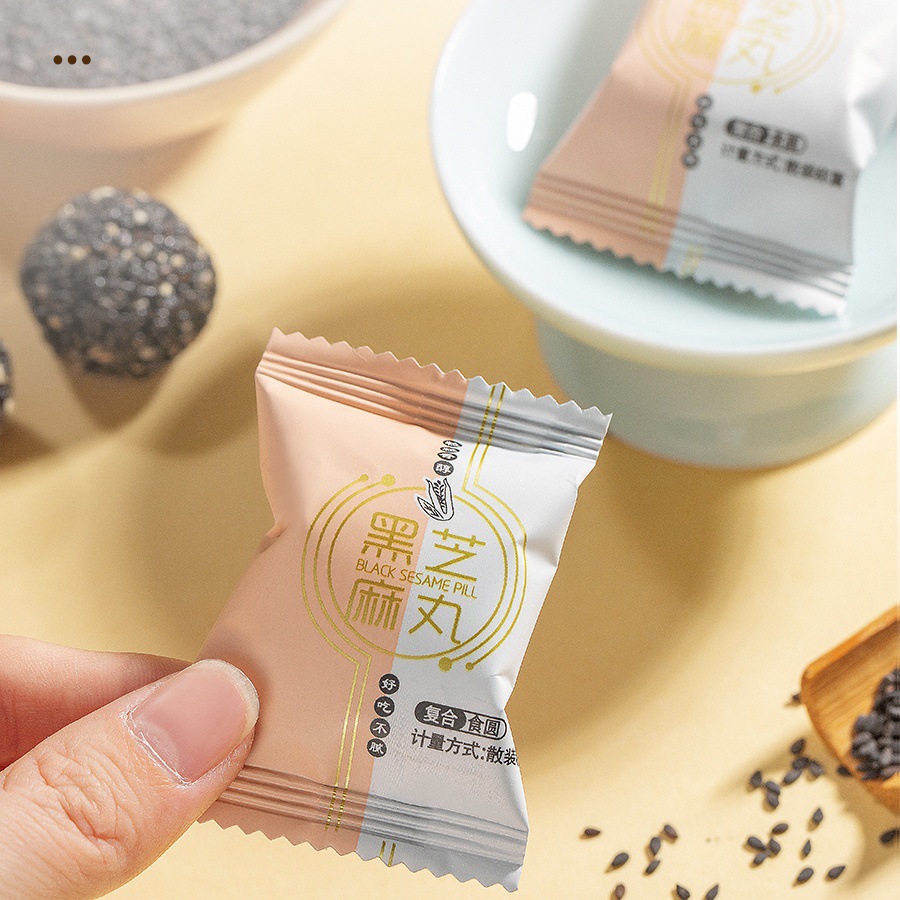 Sesame balls 250g large package snacks Kuaishou supply bigu balls mass sales black sesame balls