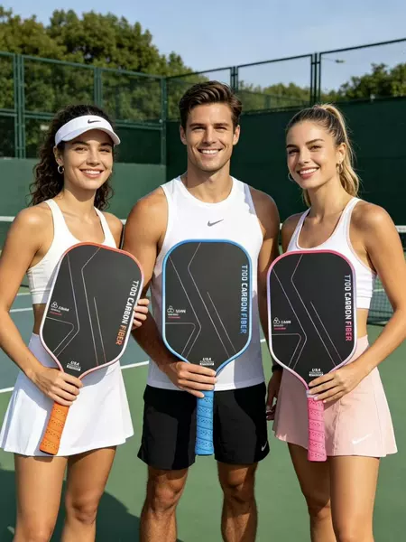 Carbon fiber pickleball racket t700, best-selling cross-border product, direct factory sales