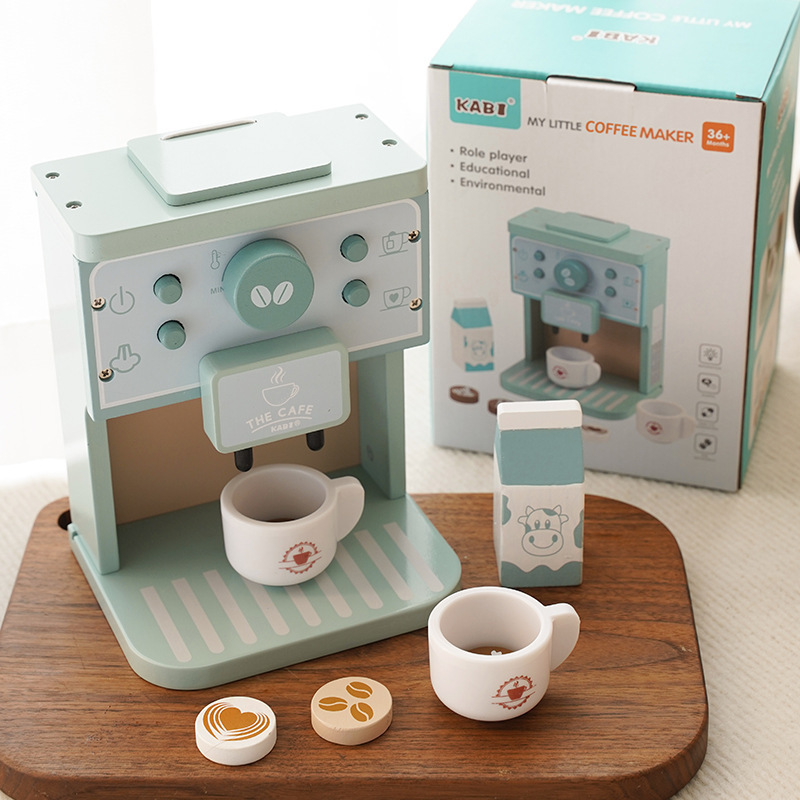 木のシミュレーションの午後のお茶の子供の茶器のシミュレーションの赤ちゃんのままごとは社交能力に付き添っておもちゃを鍛えます。|undefined