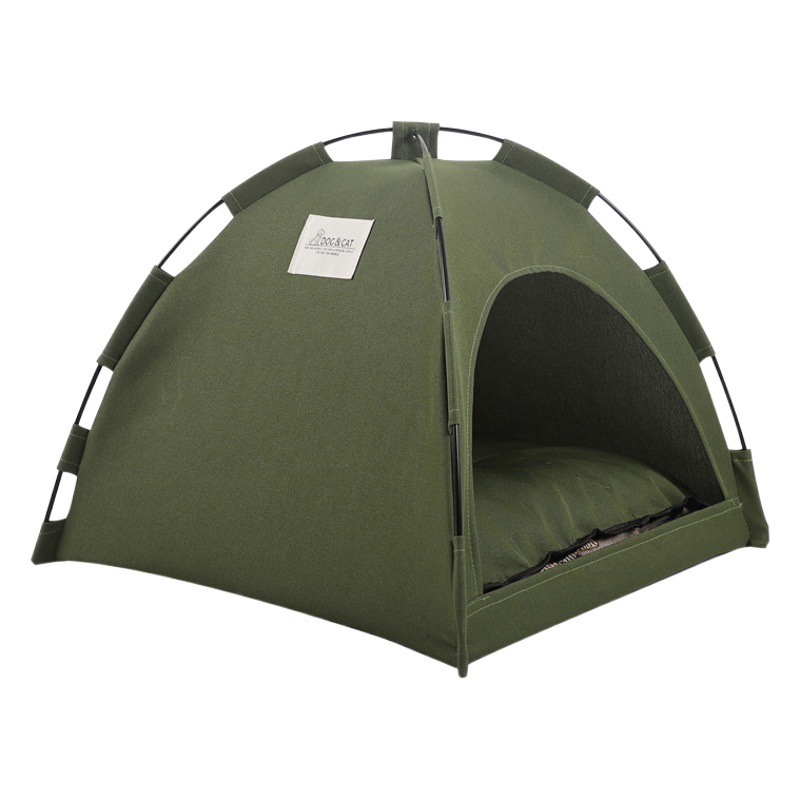 Transfronterizo Amazon verano estera de refrigeración al aire libre mascota nido tienda transpirable plegable color sólido simple jaula de mascotas