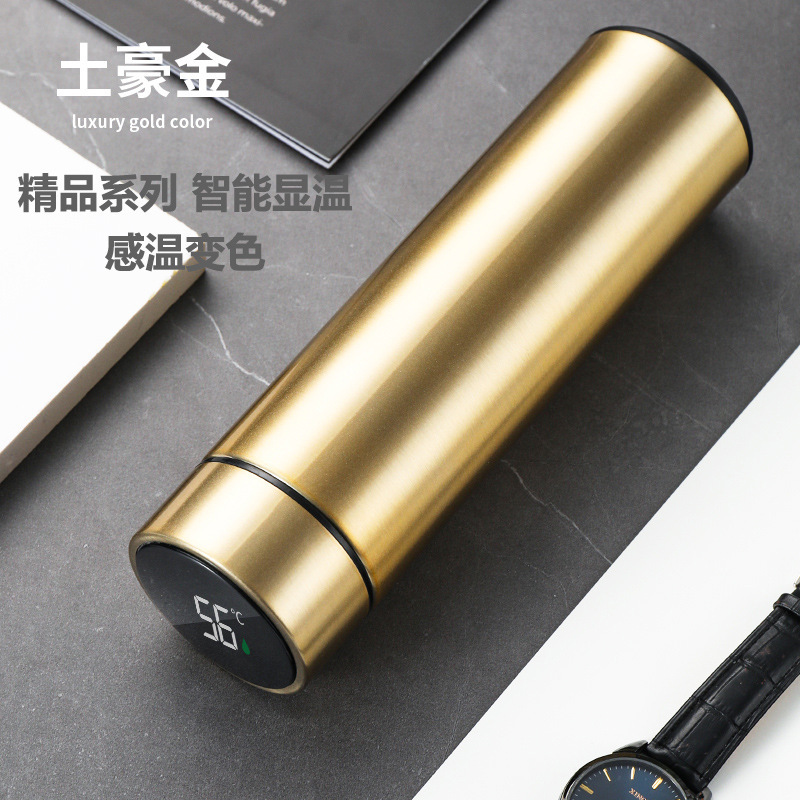 Taza de Vacío Inteligente con Gotero, Doble Pared, Portátil, Para Auto/Oficina