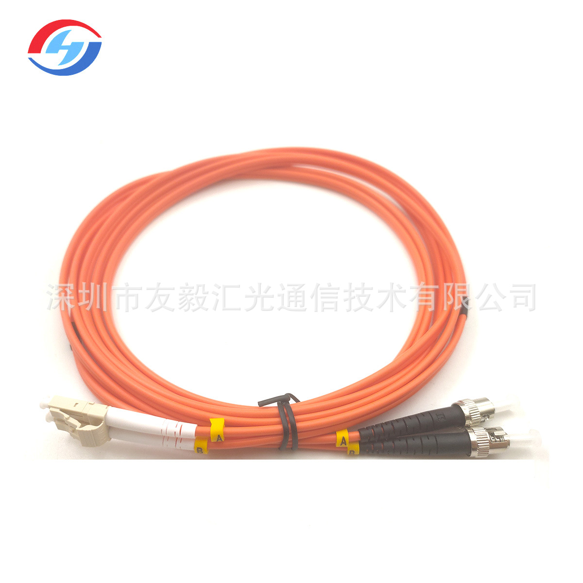 电信级光纤跳线双芯多模OM1 62.5/125umSC-LC-ST-FC 1米