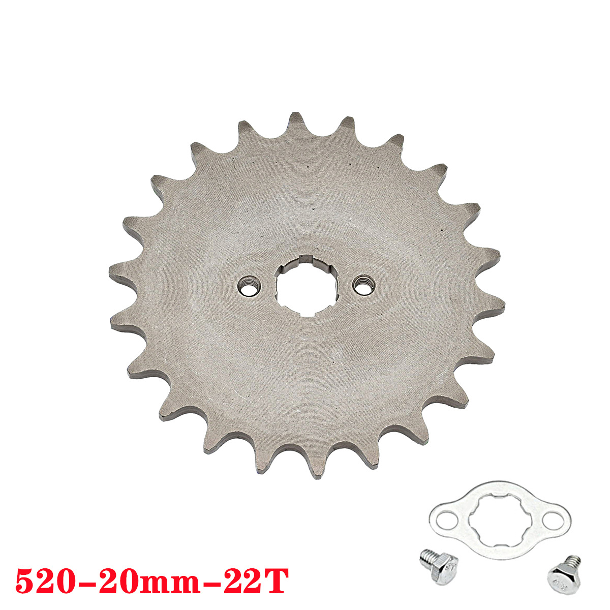 유형 520-20mm 내경 큰 구멍-22 치아(나사 + 개스킷 포함)