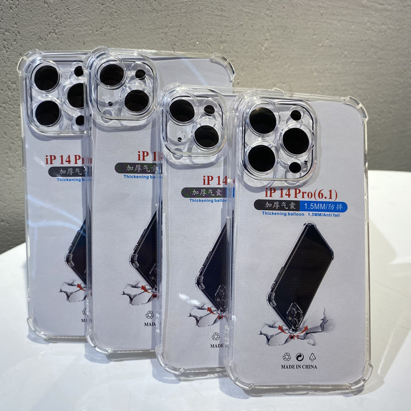 1.5大四角气囊防摔透明tpu手机壳适用xiaomi小米POCO X4 Pro 5G
