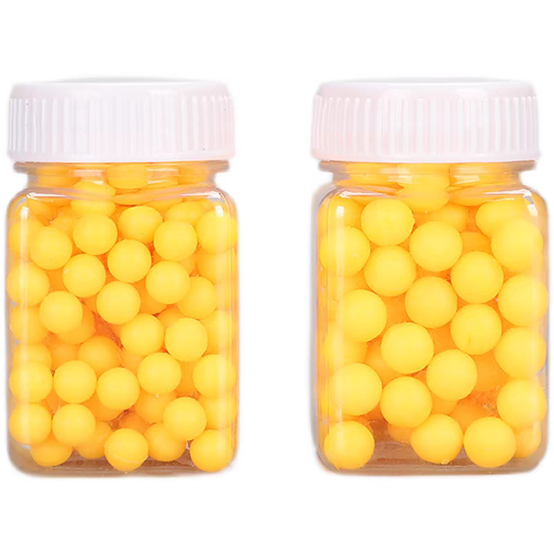 Juguetes infantiles de 6MM lanzables 7 - 7 bolas de goma blanda accesorios de juguetes para niños bolas de memoria transfronterizas