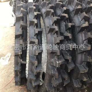 改装充气拖拉机窄轮胎500-36打药机加高窄轮胎配钢圈