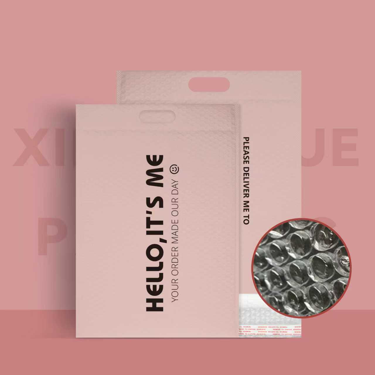 Lucky Puppy ins viento personalidad de dibujos animados bolsa de entrega bolsa sobre bolsa de ropa bolsa de embalaje bolsa de burbujas a prueba de choque