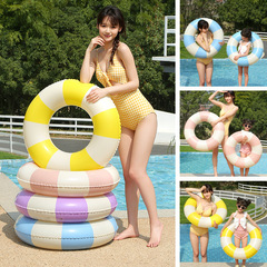 Manufacturer's swimming ring waist ring large size life jacket children armpit ring baby water play ring printed swimming ring wholesale