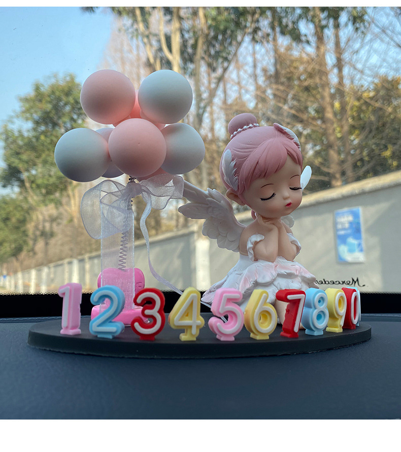 Car temporary parking car moving cartoon cute phone number plate car car moving card decoration supplies