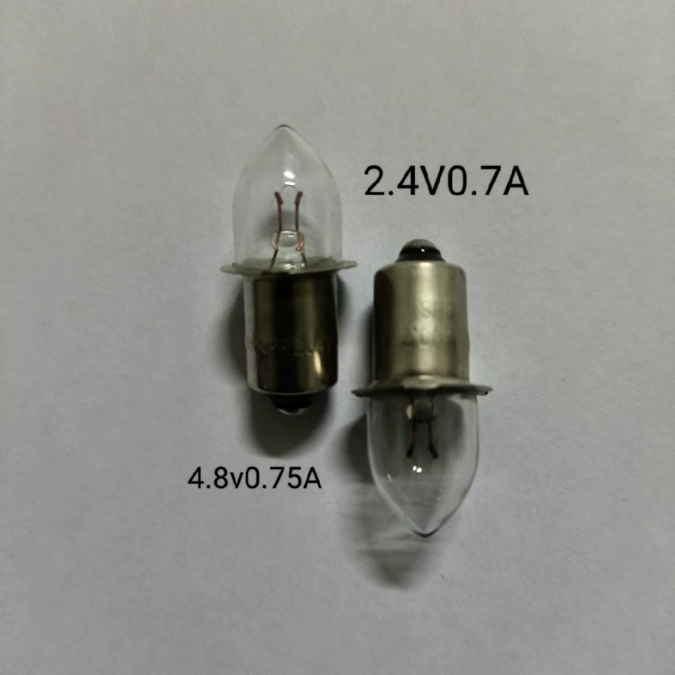 Миниатюрная лампочка 2.4В 4.8В, индикаторная лампа