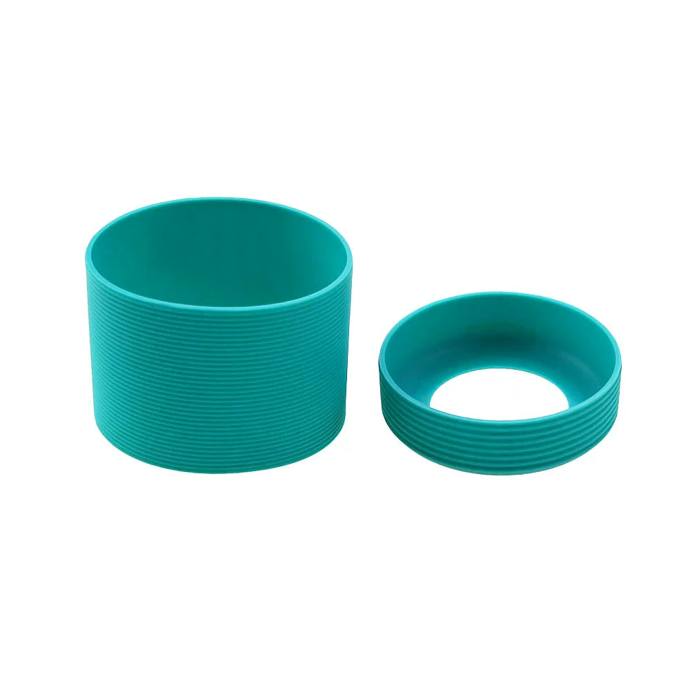 Glass, silicone non-slip protective case, 9.5cm, anti-scald