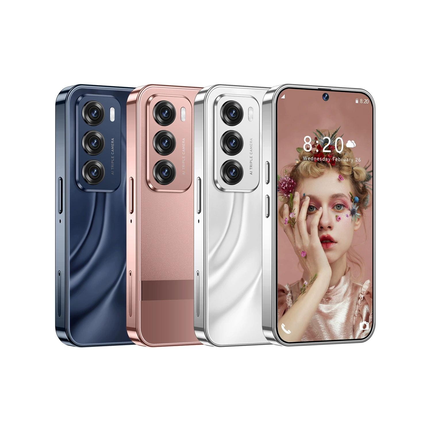 Мини Reno12 Mini для детей: компактный смартфон, цвета Black White Rose Gold, от производителя