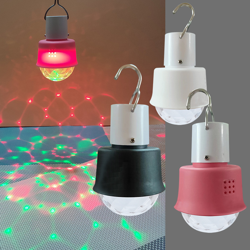 New LED 4W 5V USB Charging Mini Atmosphere Bulb Light Source Low Voltage RGBW Colorful Portable String Light