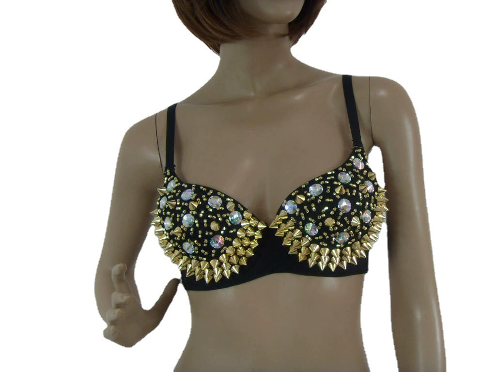 LADYGAGA same rivet, breasts nightclub DS singer performed belly dance bra