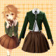 Bullet on Broken cosplay Fuji Saki Chihiro cos Suit Campus Uniform Suit Role-playing Suit Cross-border Spot
